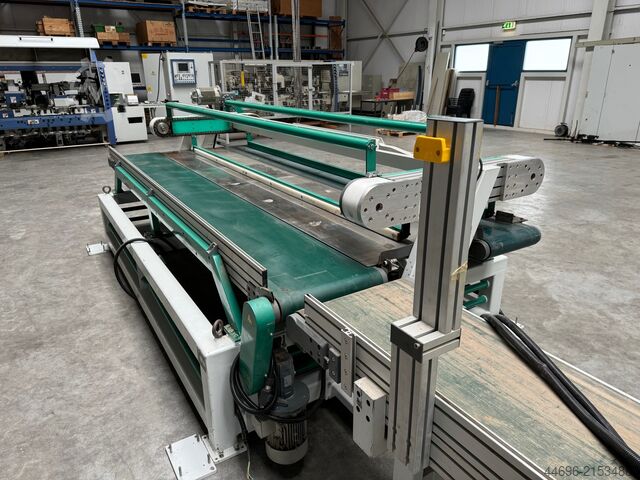 Förderanlage mit Rücklauf für WEINIG RGB TMC-3500