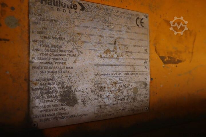 Scissor lift Haulotte Compact 10 Electric, 10m Working Height, 450kg Cap