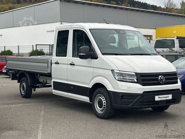 Pritschenwagen VOLKSWAGEN Crafter 35 Doka Facelift L4 LR 7 Sitze AHK LED