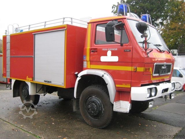Sonstige MAN -VW 8.150 FAE 4x4 Feuerwehr *20.000 KM* TĂśV 2026