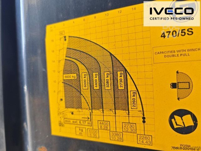 Kipper LKW IVECO EFFER 470/5S!!!Motor neu!!!