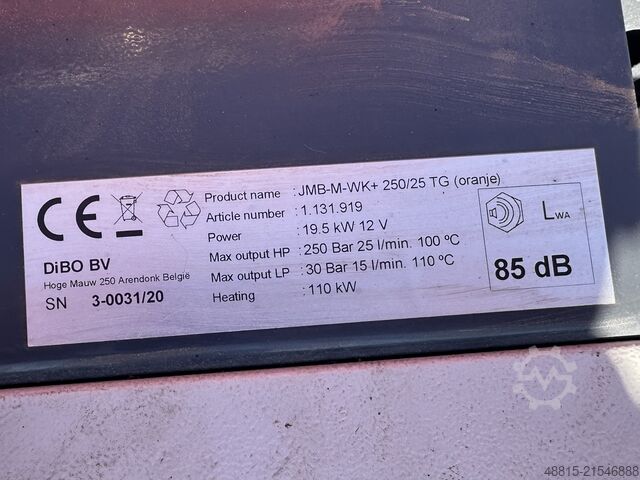 DiBo 250/25 DiBo,Falch,Dynajet,Kärcher 250/25