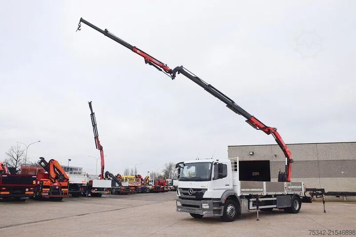 Ladepritsche Mercedes-Benz Axor 1829 + Fassi 135 Flygip