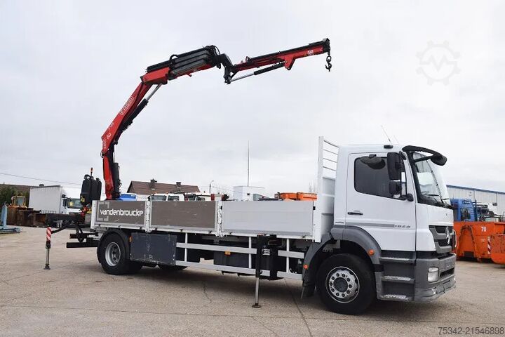 Ladepritsche Mercedes-Benz Axor 1829 + Fassi 135 Flygip