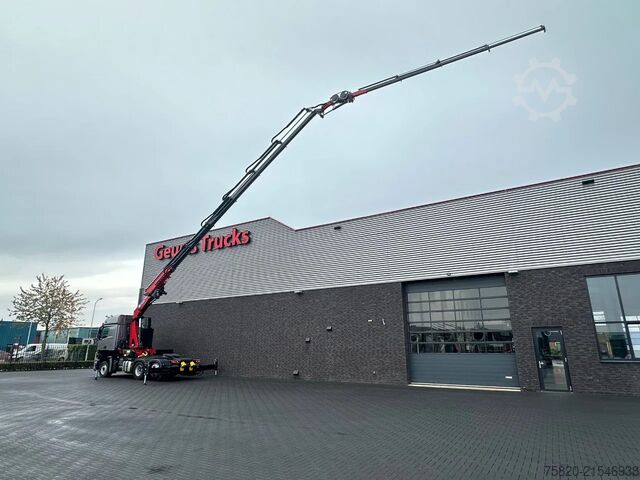 Kranwagen Mercedes-Benz Actros 2553 6X2 TREKKER +HMF 4020 K6 +FJ 600 K4...