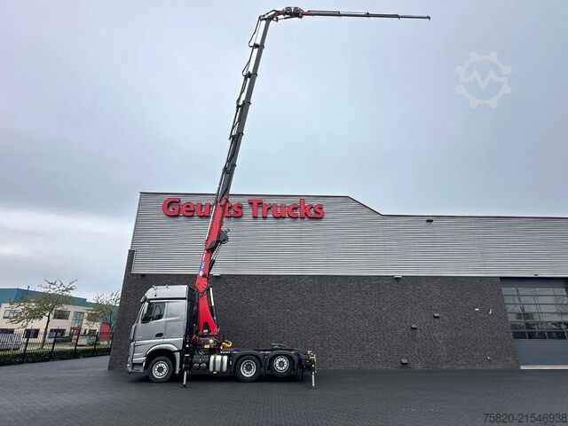 Kranwagen Mercedes-Benz Actros 2553 6X2 TREKKER +HMF 4020 K6 +FJ 600 K4...