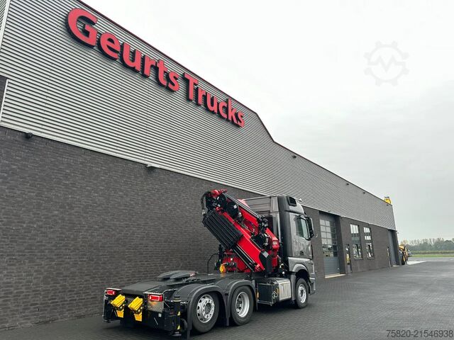 Kranwagen Mercedes-Benz Actros 2553 6X2 TREKKER +HMF 4020 K6 +FJ 600 K4...