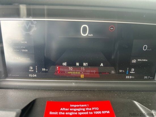 Kipper LKW VOLVO FH500, RETARDER, KH KIPPER 18M³ MIT CRAMARO VERDECK