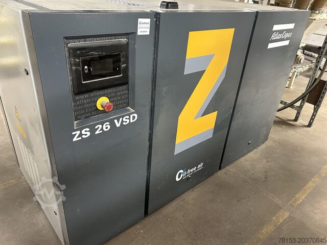 Schraubenkompressor Atlas Copco ZS26VCA