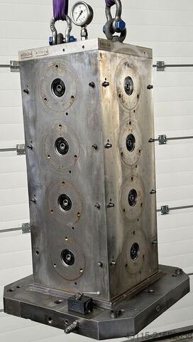 Clamping cube with Roemheld hydr. Screw Hohenstein WVL / Roemheld