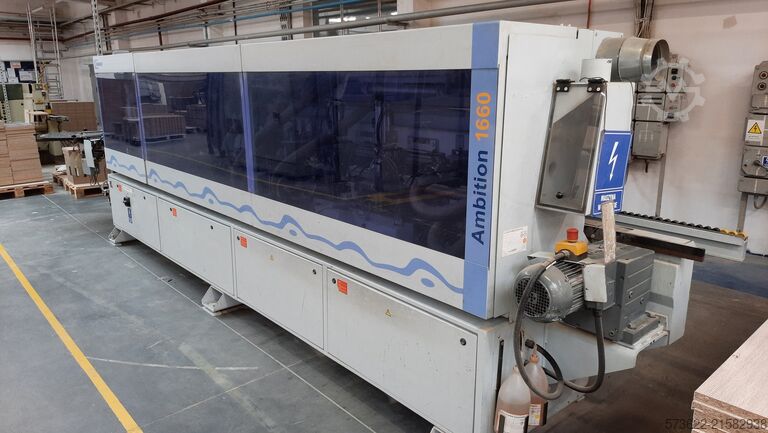 Kantenanleimmaschine Brandt 1660  GC Groove milling aggregate
