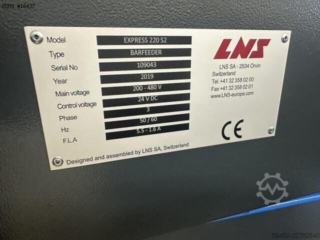 Stangenlademagazine LNS EXPRESS 220 S2