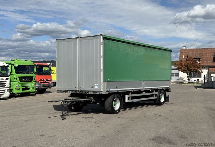 Open trailer with tarp  UE 18 Plane / Swiss-Vehicle