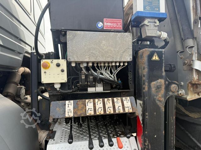 Dreiseitenkipper LKW MERCEDES-BENZ Axor 1833 4x4 HAD Dreiseitenkipper mit MGK Kran