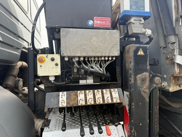 LKW mit Pritsche (offen) MERCEDES-BENZ Axor 1833 4x4 HAD Dreiseitenkipper mit MGK Kran