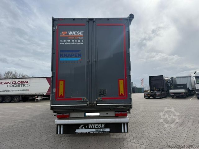 Auflieger mit Walkingfloor KNAPEN K100 Schubboden 92m³ 10mm Boden TÜV+Bremse Neu
