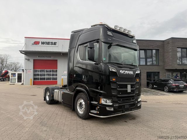 Standard tractor unit SCANIA S 580 V8 Hydraulik, sehr sauber