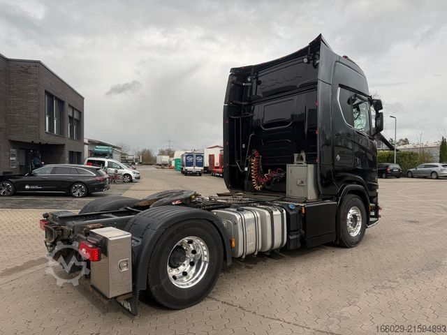 Standard tractor unit SCANIA S 580 V8 Hydraulik, sehr sauber