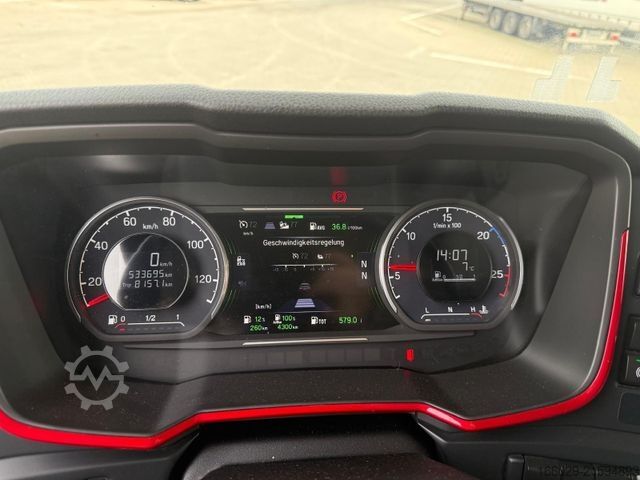 Standard tractor unit SCANIA S 580 V8 Hydraulik, sehr sauber