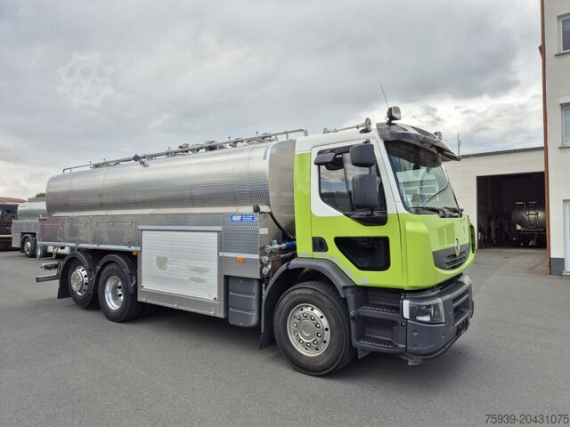LKW mit Tankaufbau Renault Lander 430 6x2  ISOLIERT - Tankvolumen 16.500 L