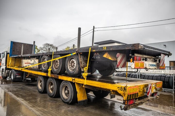 Open body KRONE SD27-PLATEAU-39000 KG MTM