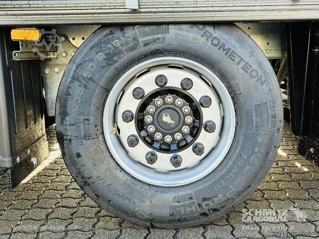 Open semitrailer with tarp Schmitz Cargobull Curtainsider Mega Getränke