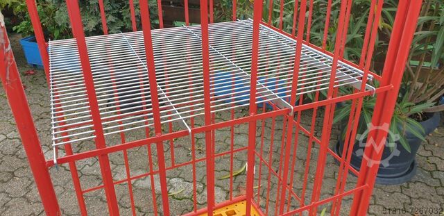 173 cm ROLLER BODY 3-sided ROLLER TROLLEY allda RW-3173g