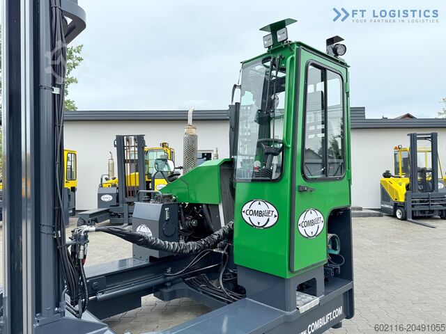 4-Wege-Gabelstapler Combilift C4000 / GAS / 9300MM / FREE-LIFT / CABIN