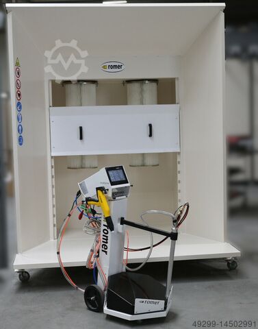 KPZ-1 + ProfiSpray V ROMER Set: Kabine + Applikator