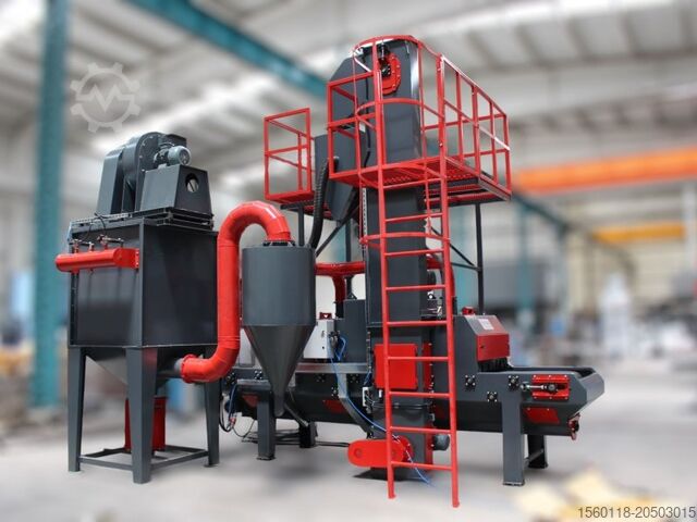 Strahlanlage mit Bandförderer CETINGIL CMK