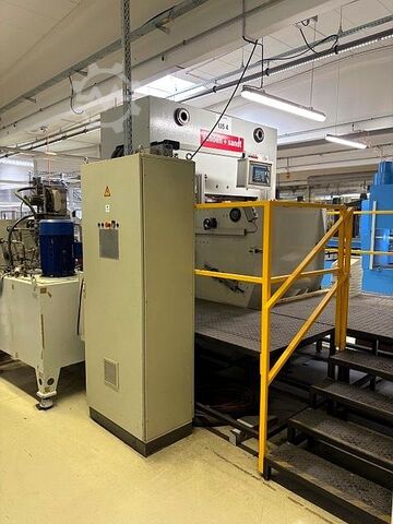 Hydraulic lift table punch press Schoen + Sandt 521