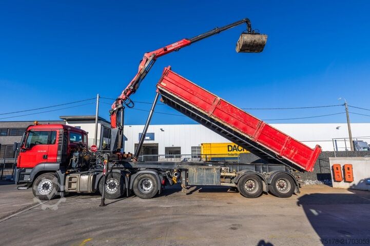 Kipper TURBO'S HOET KIPPER + PALFINGER EPSILON Q200Z