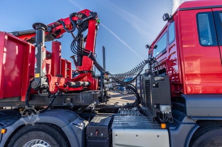 Kipper TURBO'S HOET KIPPER + PALFINGER EPSILON Q200Z