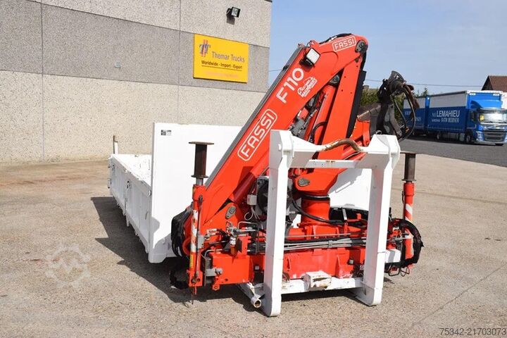 Container Overige Container met Fassi F110 A – 4 x Hidraulisch