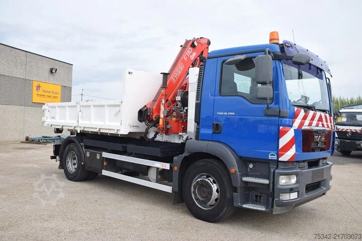 Container Overige Container met Fassi F110 A – 4 x Hidraulisch