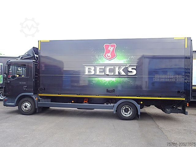 LKW mit Getränkeaufbau MAN 12.220 TGL*6,2 m Schwenkwand*LBW*2x AHK*B/L*TOP!