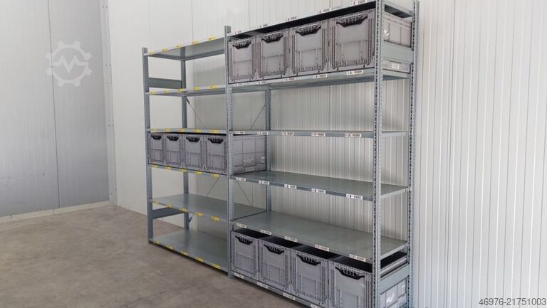 Hochregallager SSI Schäfer R3000  Kistenregal Regallänge: 3,29 lfm.