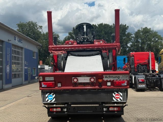 Holztransporter LKW VOLVO FH 540 6x4 Langholztransporter Kran + Anhänger