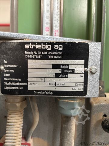 Vertical panel saw Striebig 6220 II Plus