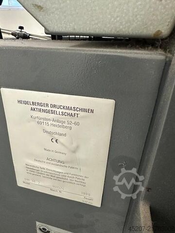 1999 Heidelberg Quickmaster 46-2 Heidelberg Quickmaster 46-2