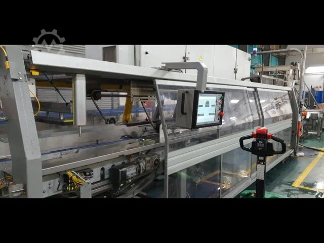 Used Glass bottling line for ciders 32.000 BPH Berchi 