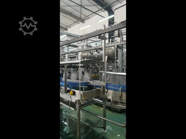 Used Glass bottling line for ciders 32.000 BPH Berchi 
