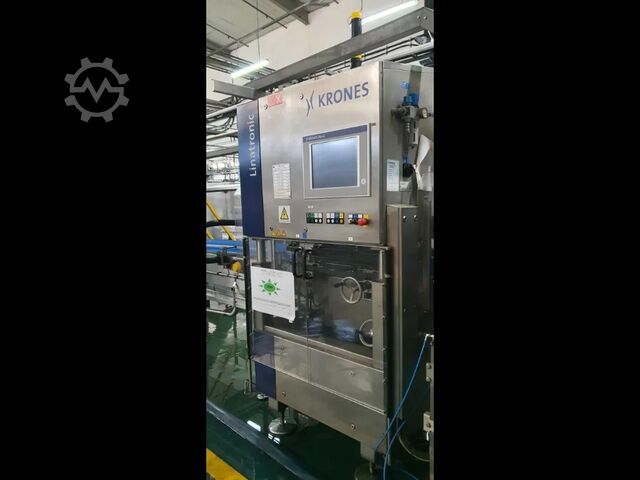Used Glass bottling line for ciders 32.000 BPH Berchi 