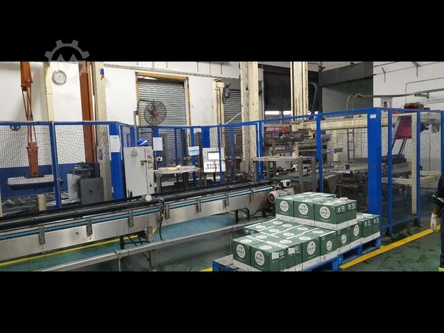 Used Glass bottling line for ciders 32.000 BPH Berchi 
