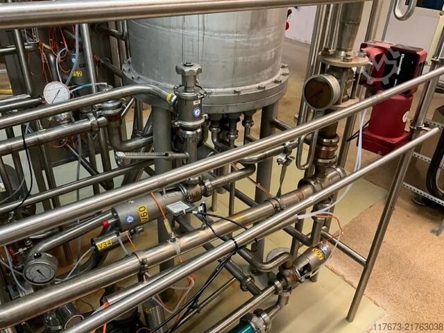 Used Tetra pak UHT system 5000 LPH ABB VTIS C-4