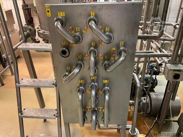 Used Tetra pak UHT system 5000 LPH ABB VTIS C-4