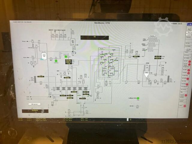Used Tetra pak UHT system 5000 LPH ABB VTIS C-4
