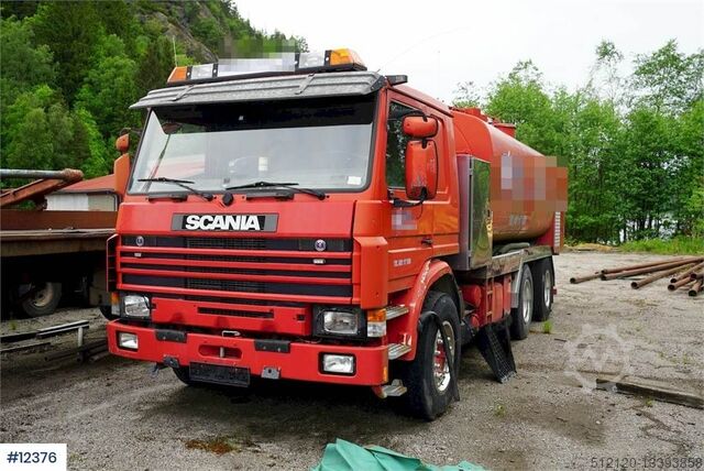 Scania vacuum truck