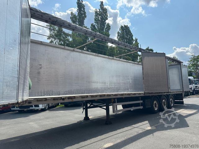 Walking floor semitrailer REISCH Walkingfloor Faltwand/Seitliche Türen Stapler
