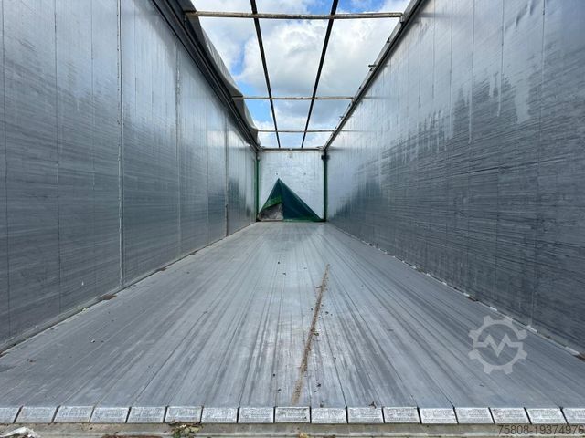 Walking floor semitrailer REISCH Walkingfloor Faltwand/Seitliche Türen Stapler